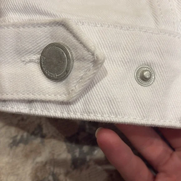 NWT BLANKNYC white denim “Fringe Jacket” - Picture 10 of 11